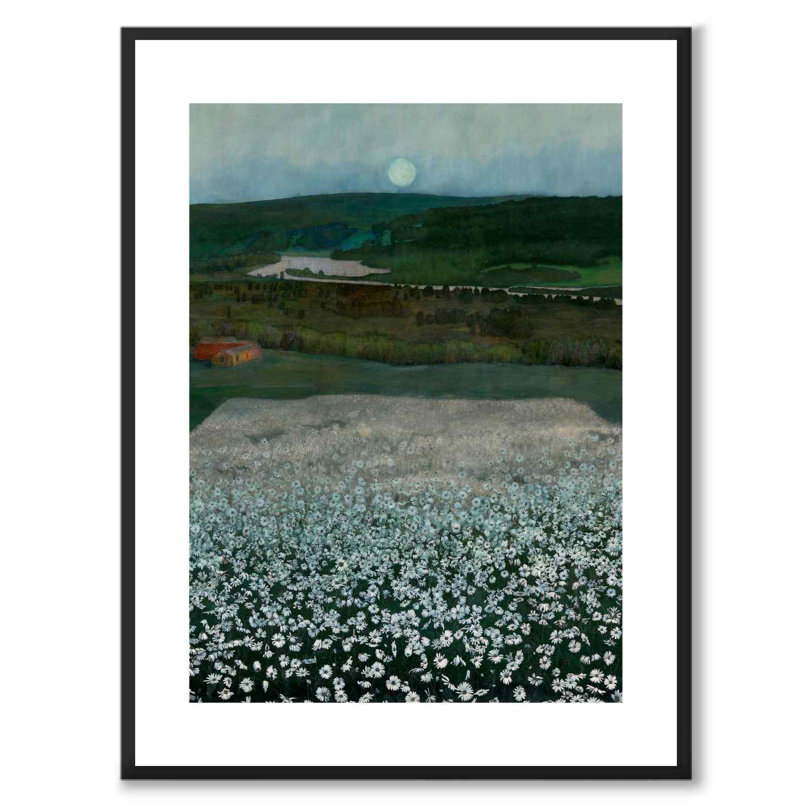 Flower Meadow in the North - Poster