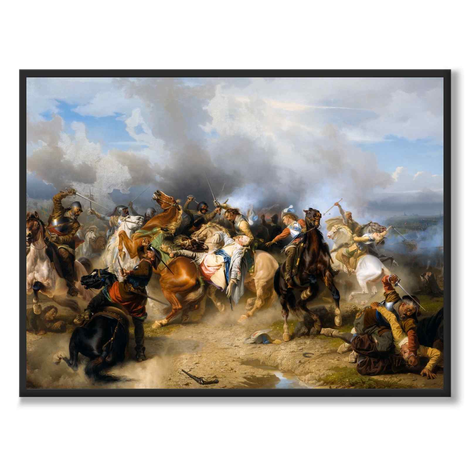 The Battle of Lützen - Poster