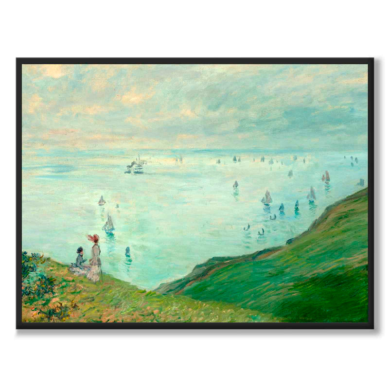 Cliffs at Pourville - Poster
