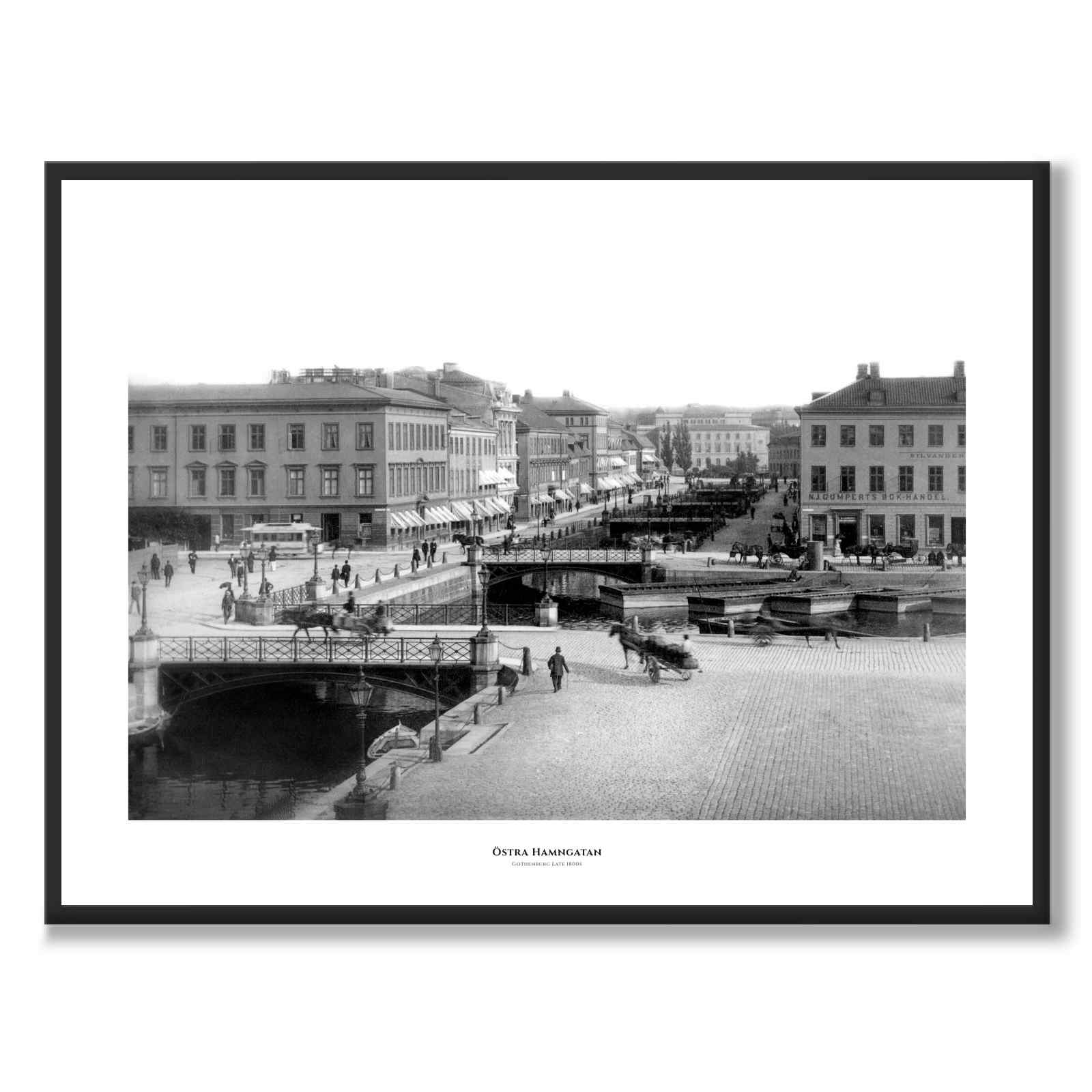 Gamla Göteborg poster - poster med gamla fotografier på Göteborg – HISTORLY