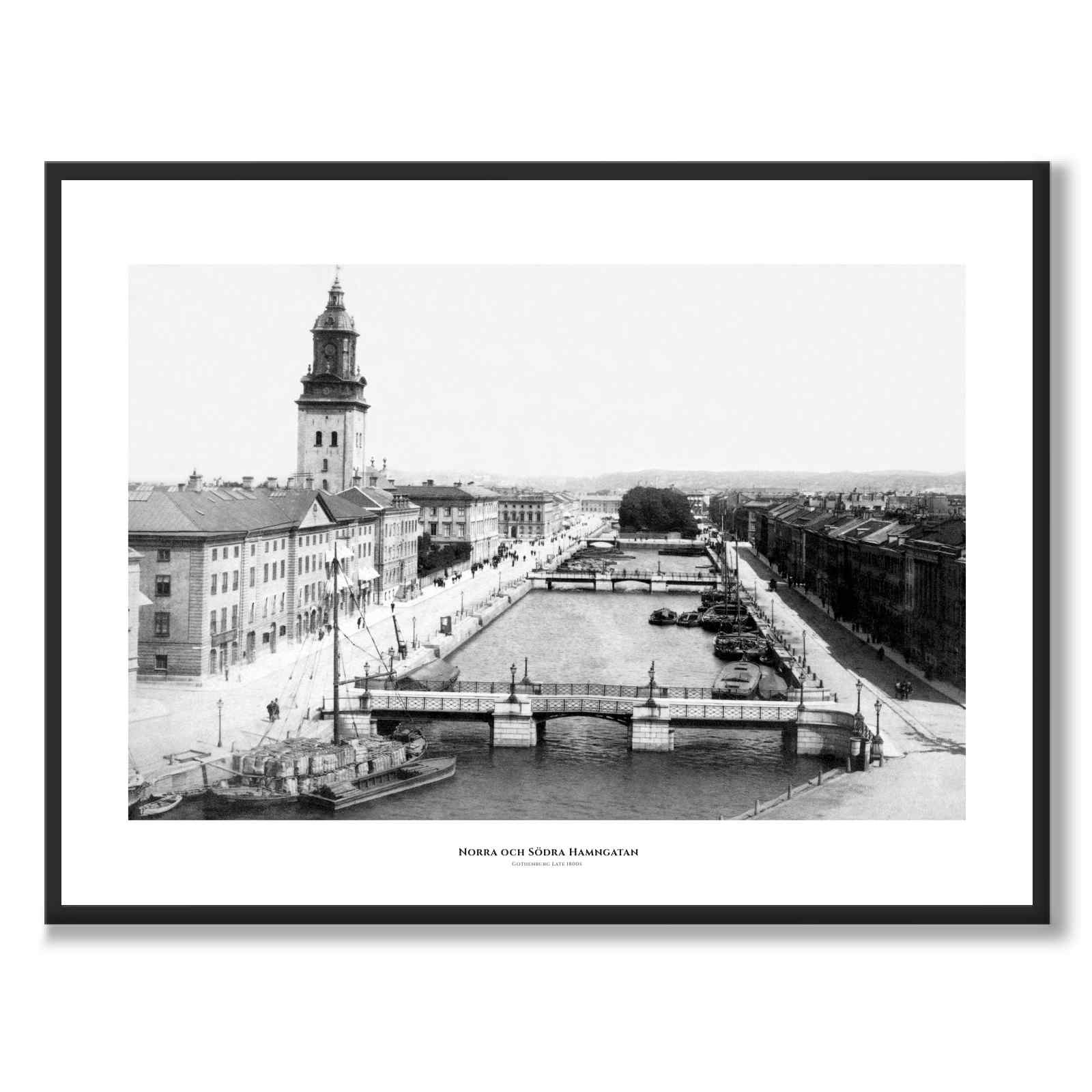 Gamla Göteborg poster - poster med gamla fotografier på Göteborg – HISTORLY