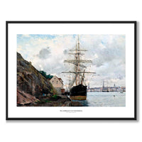 Sea Approach to Stockholm - Poster