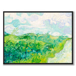 Poster Green Wheat Fields, Auvers, Vincent Van Gogh
