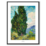 Cypresses - Poster