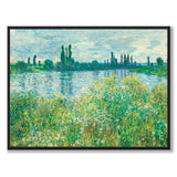 Claude Monet Poster - Banks of the Seine, Vétheuil