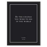 Gandhi - Be the change you wish to see in the world - Historly AB