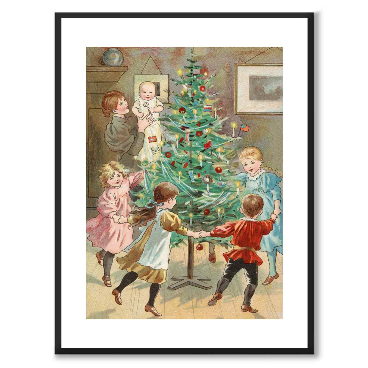 Julgransdans, Jenny Nyström - Poster
