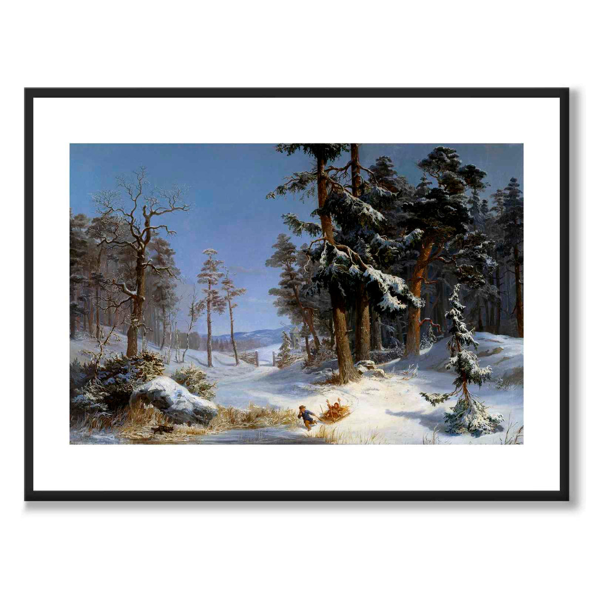 Winter Landscape - Poster