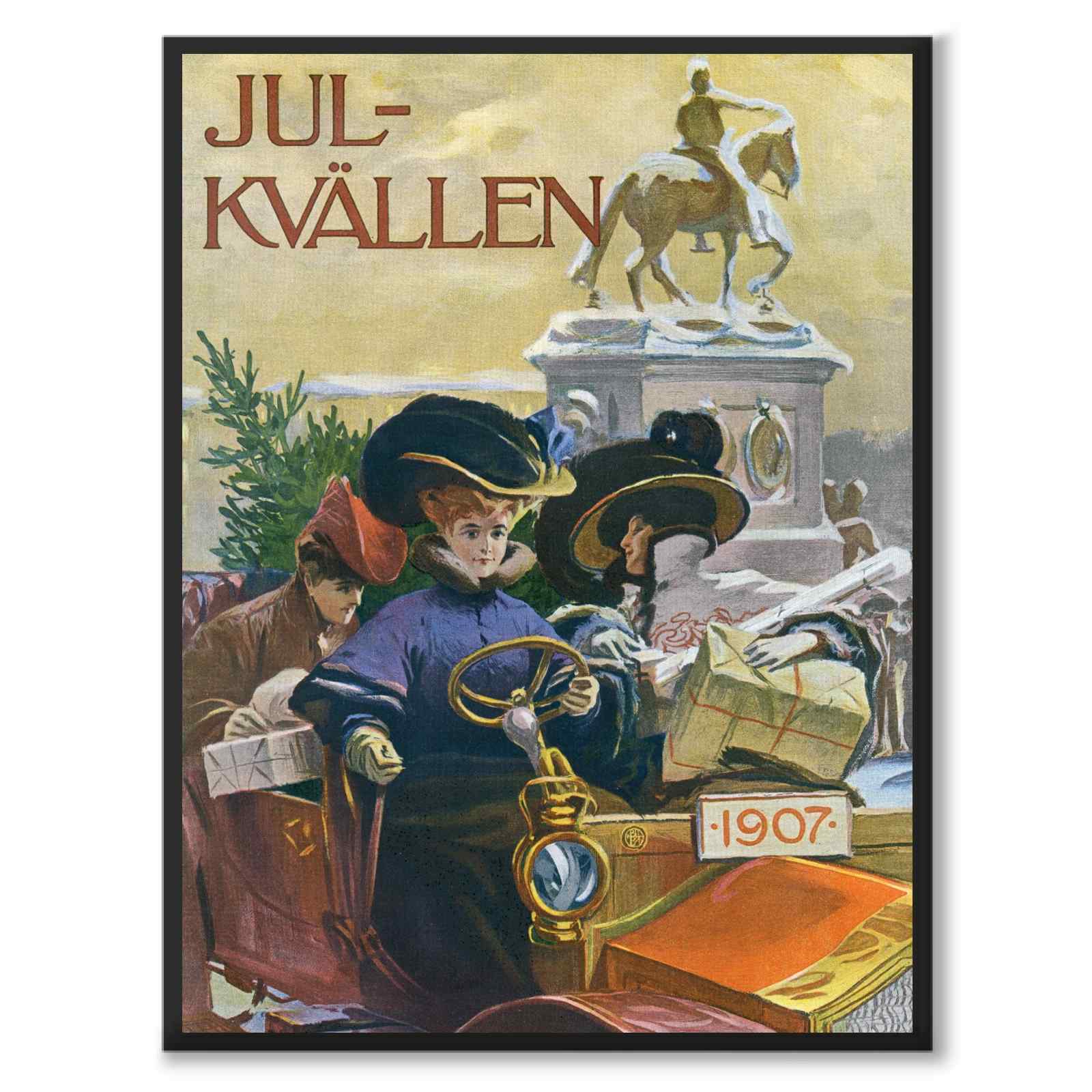 Julkvällen 1907 - Poster