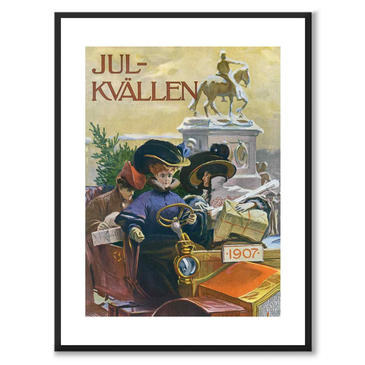 Julkvällen 1907 - Poster