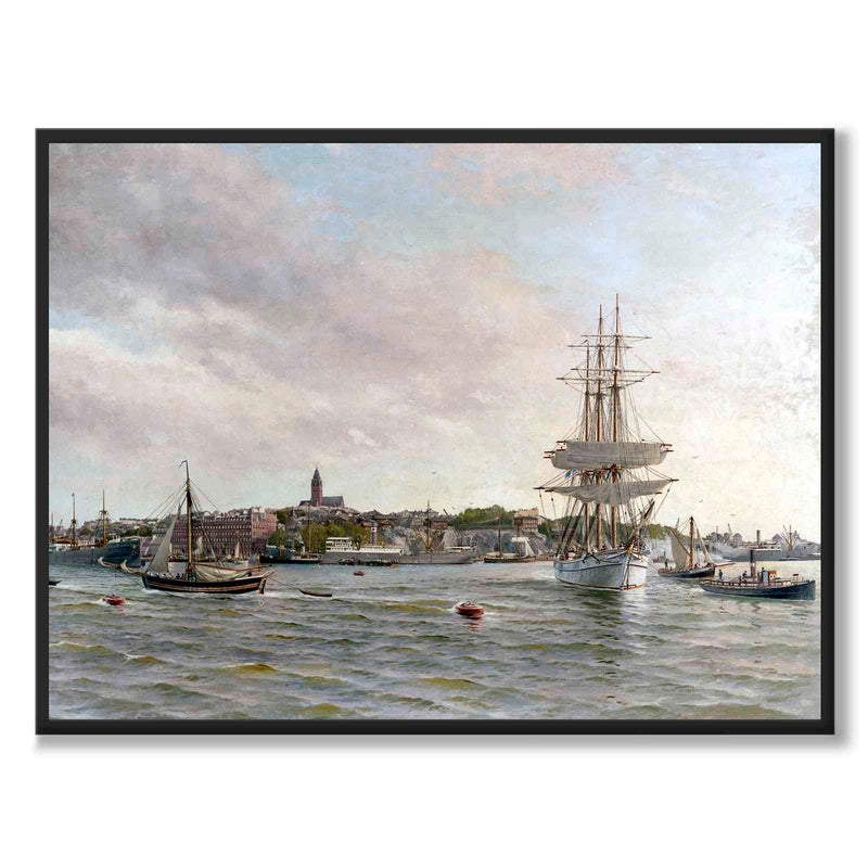 Gothenburg Harbor 1918 - Poster
