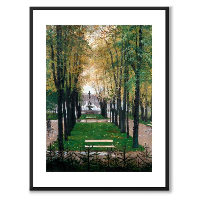 View from the Windows of the Fürstenberg Gallery - Poster
