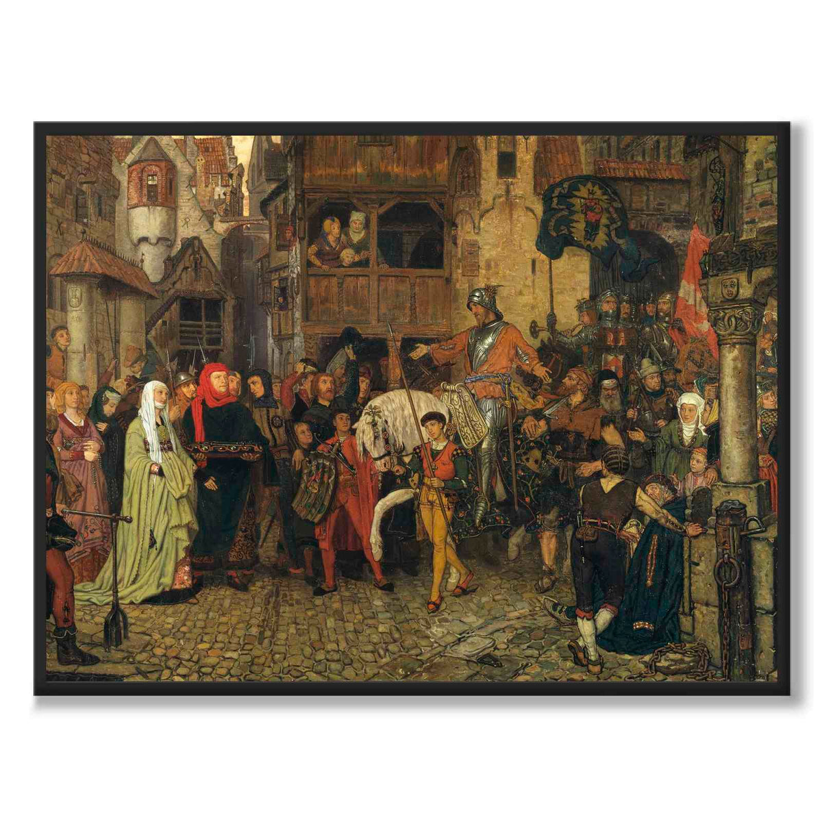 Entry of Sten Sture the Elder into Stockholm - Poster