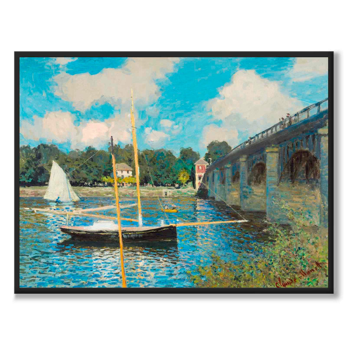 The Bridge at Argenteuil - Poster