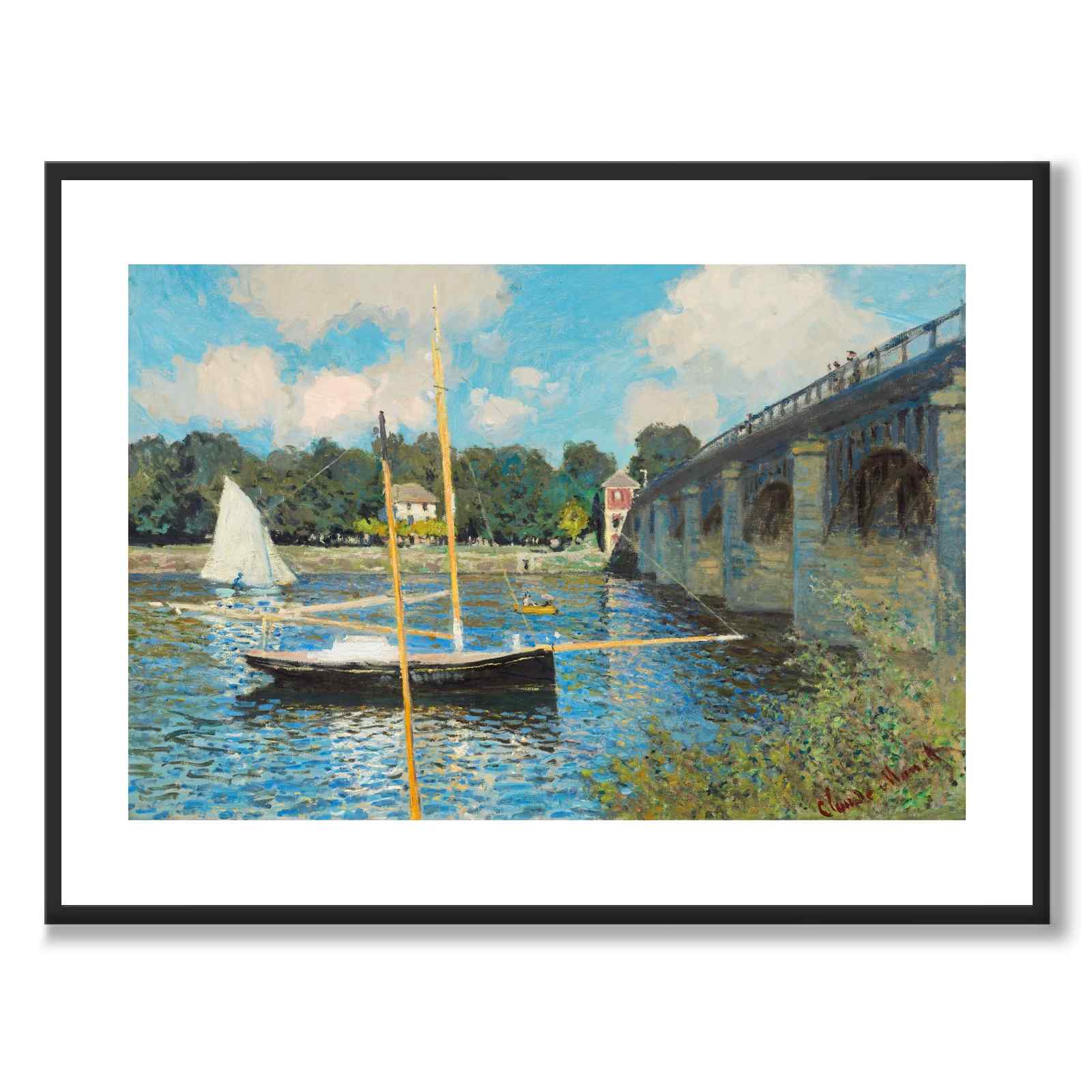 The Bridge at Argenteuil - Poster