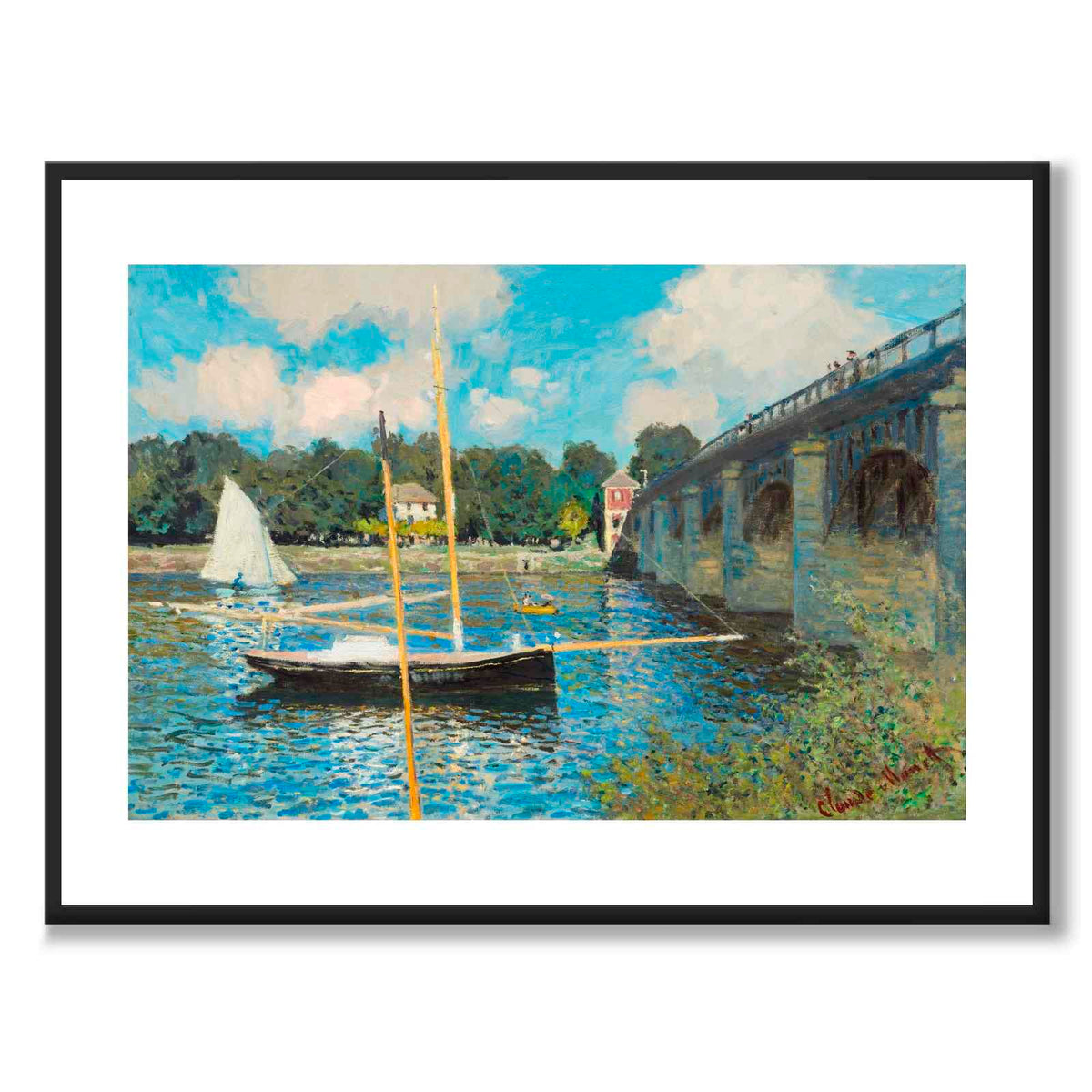 The Bridge at Argenteuil - Poster