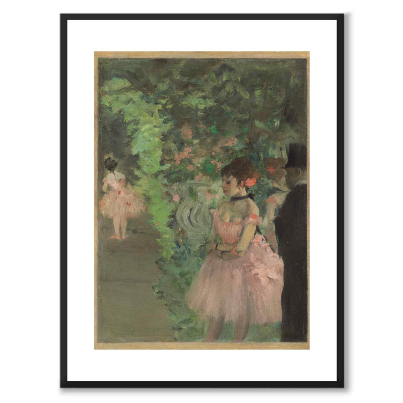 Dancers Backstage - Poster