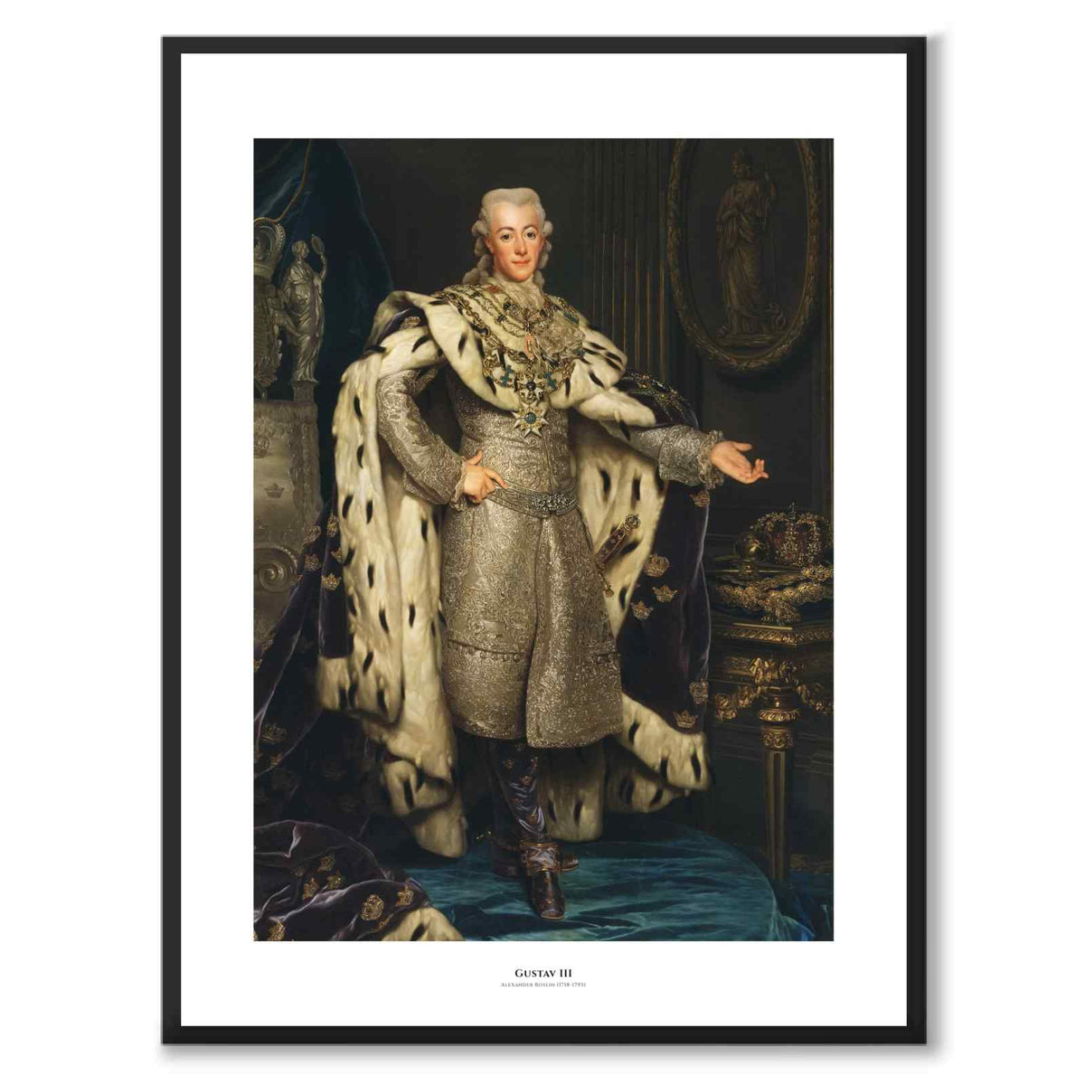 Gustav III - Poster