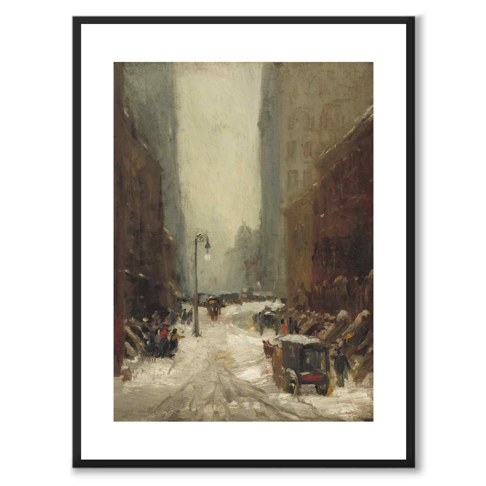 Snow in New York - Poster