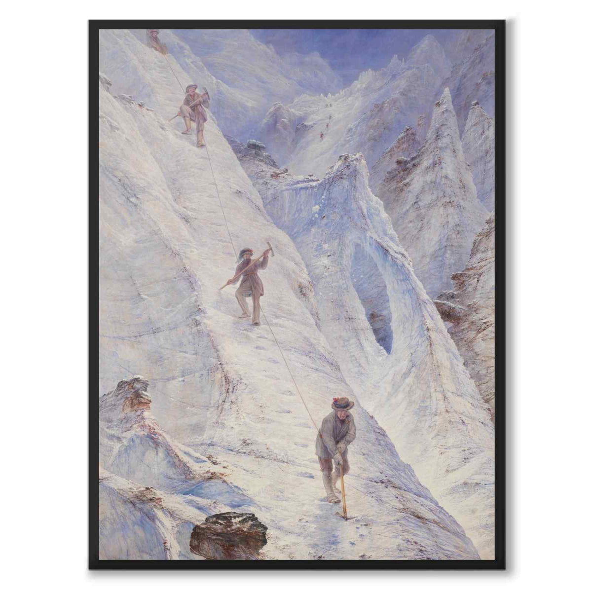 Alpine Climbers - Poster