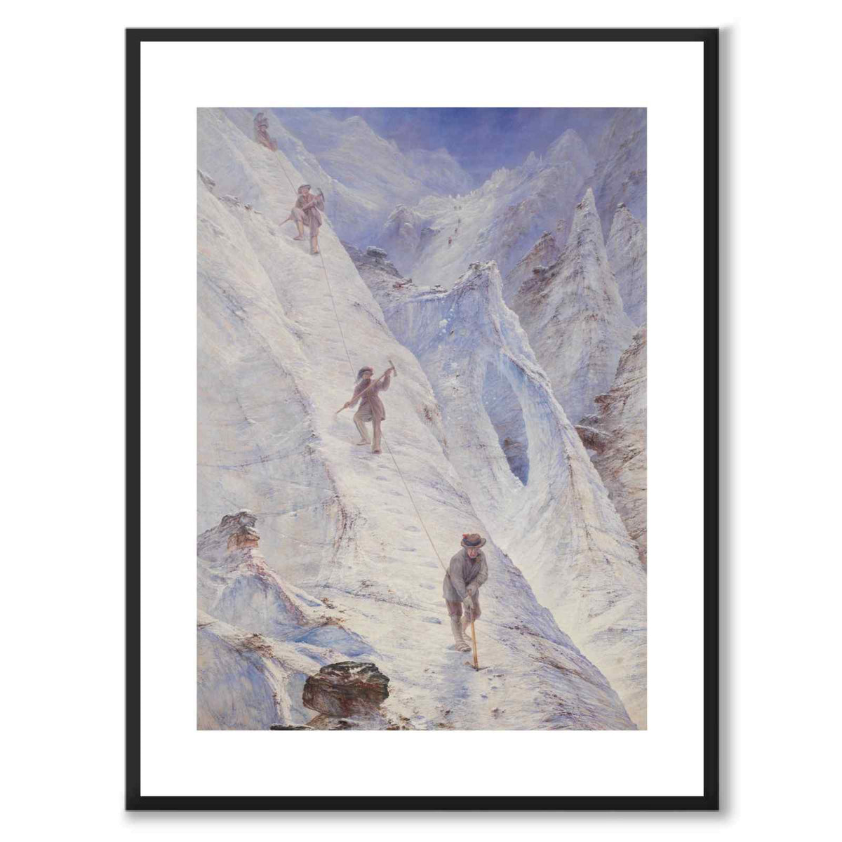 Alpine Climbers - Poster