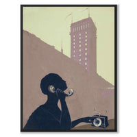 Art Déco Telefonaffisch