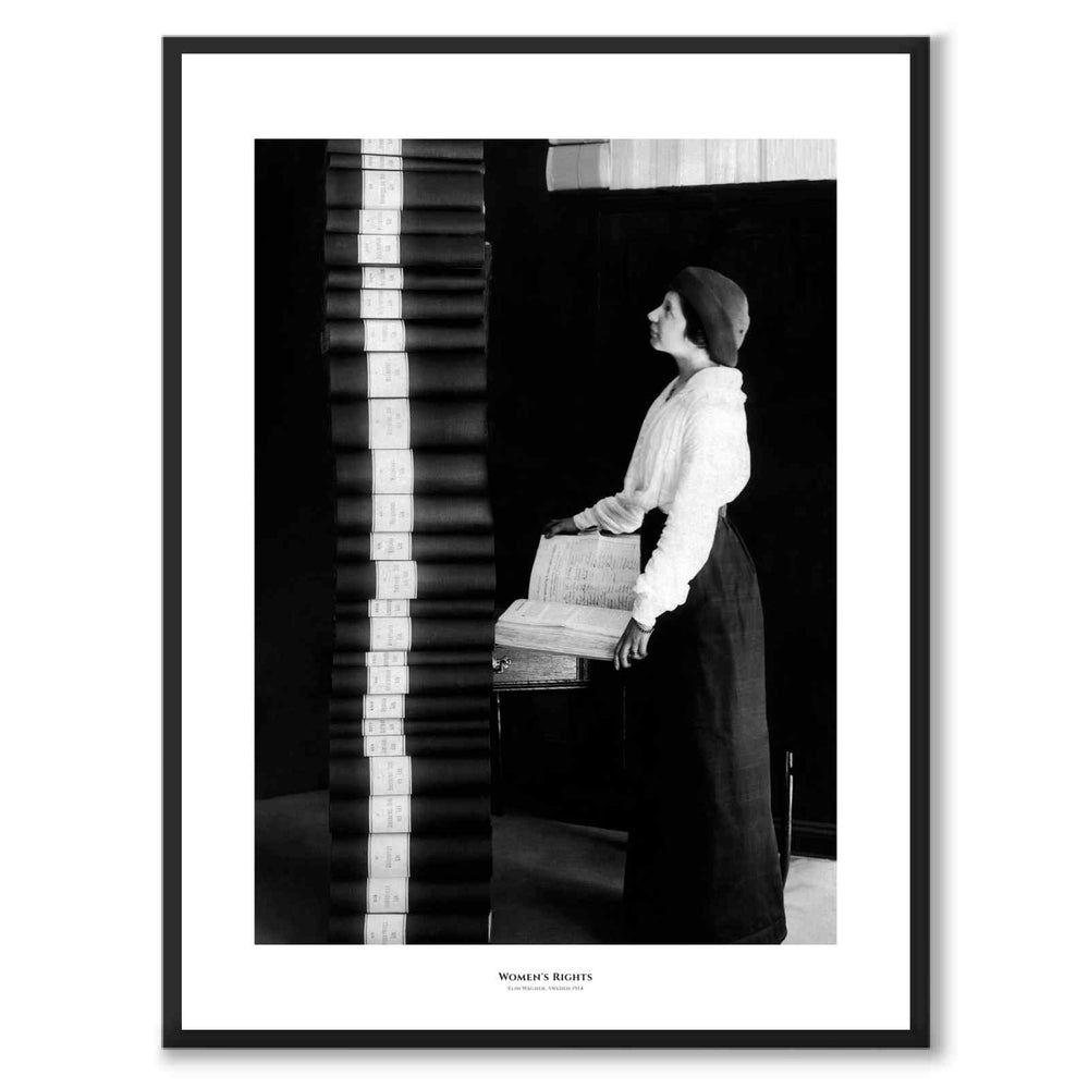 Women's Rights som poster från Historly – med vit kant och titel