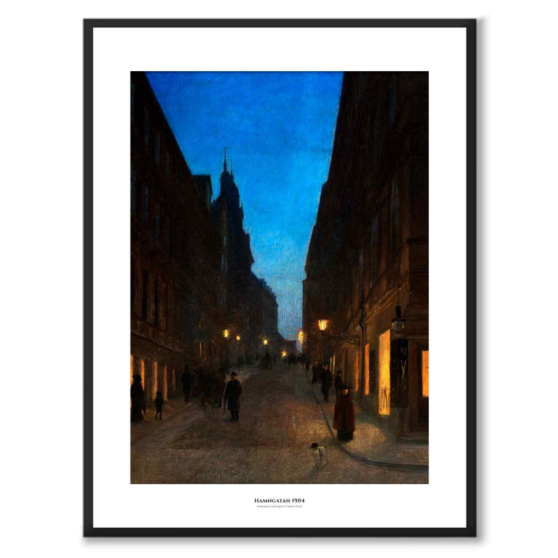Hamngatan 1904 - Poster