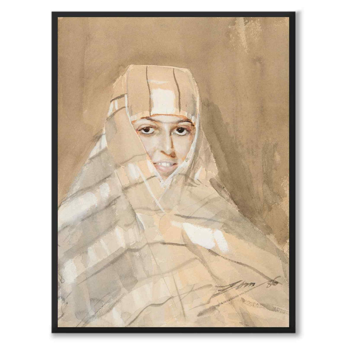 Bedouin Girl - Poster