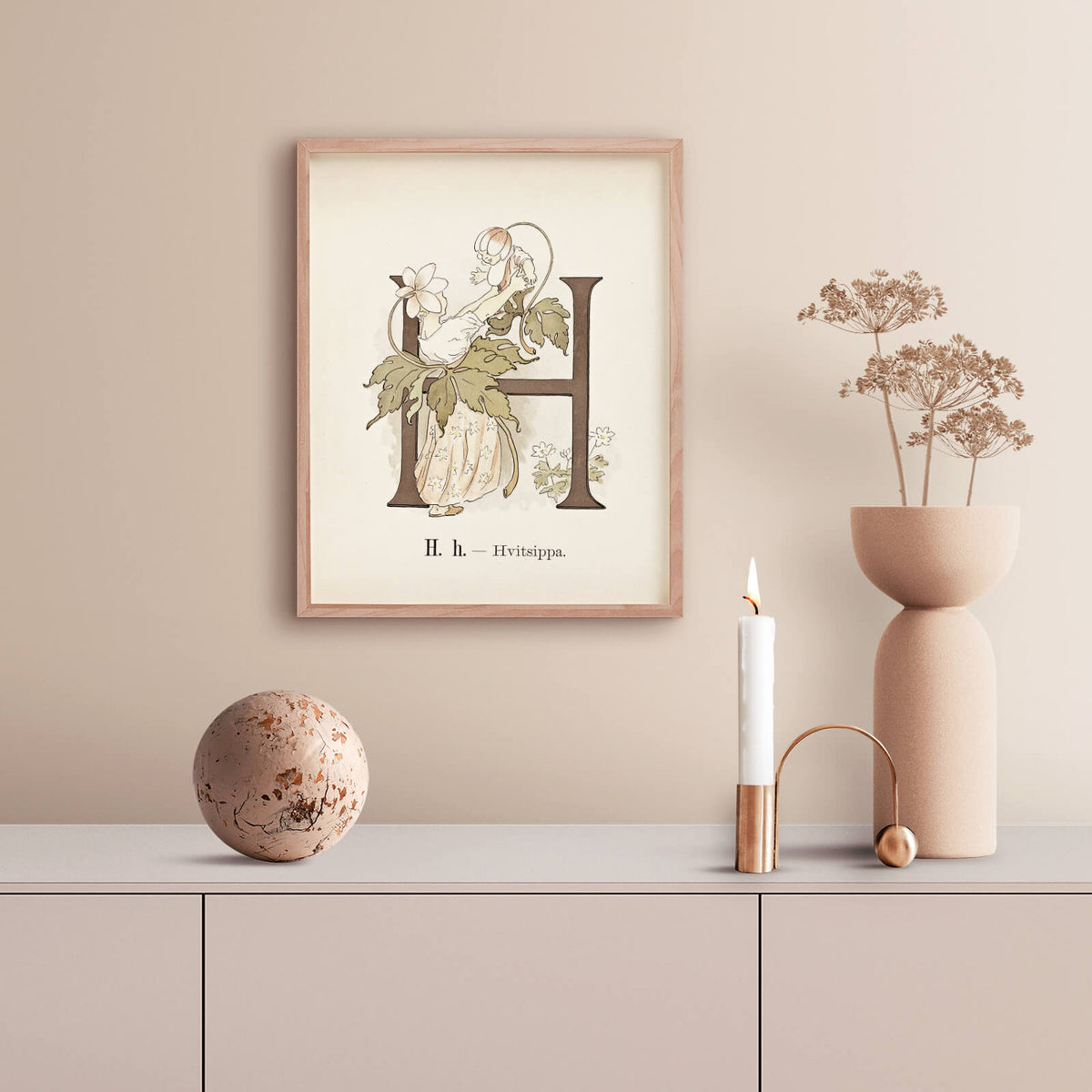Prinsarnes Blomsteralfabet N-Ö